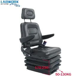LA2012841CM LABWORKAUTOCOM Suspension Forklift Tractor Seat #2