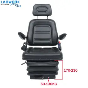LA2012841CM LABWORKAUTOCOM Suspension Forklift Tractor Seat #3