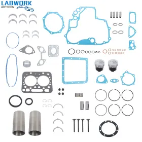 LA2063172CM LABWORKAUTOCOM Kubota Tractor Engine Rebuild Std
