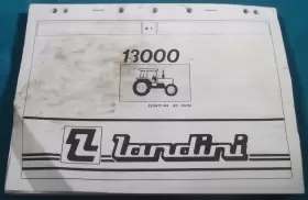 3310477M3 LANDINI Tractor Manual Book Catalog