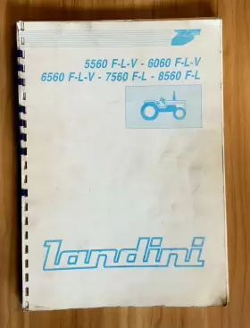 3536252M92 LANDINI Operators Manual