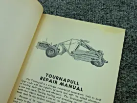 O-202 LETOURNEAU Tournapull Scraper Repair Manual #3