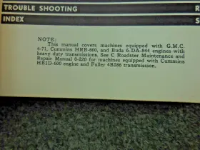 O-220 LETOURNEAU Tournapull Scraper Repair Manual #3