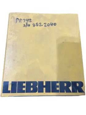 PR742 LIEBHERR Service Manual Volume Litronic Crawler Dozers