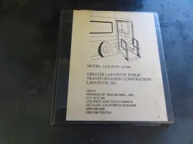 LU0-45-03 LIFT-U Step Service Operator Catalog Manual