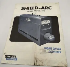SA-200 LINCOLN ELECTRIC Engine Welder Clev Oh Shield Arc Amp