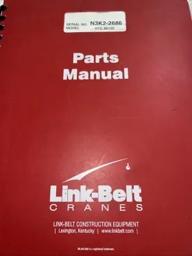 HTC-86100 LINK-BELT Manual