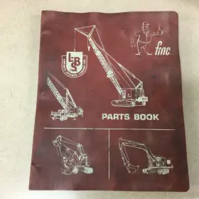LS-108B LINK-BELT Speeder Crane Manual Book Catalog Crawler