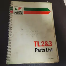 027-08082 LISTER Petter Diesel Engine Book Manual