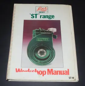 027-08205 LISTER Workshop Manual Repair