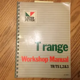 027-08221 LISTER Petter Workshop Service Repair Manual Diesel
