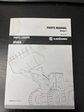 856H LIUGONG Wheel Loader Manuals