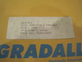 9020-5895 LOED Gradall Material Handler Forklift Operators #3