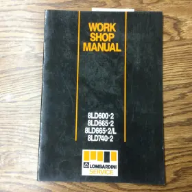 1-5302-291 LOMBARDINI Service Workshop Repair Manual Diesel