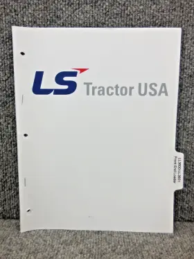 LL3601 LS TRACTOR Loader Book Manual
