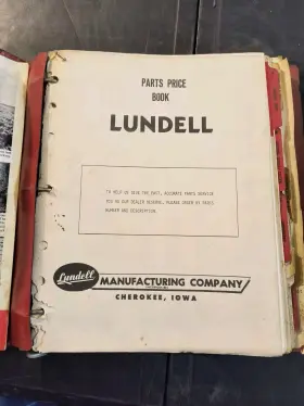 804-402 LUNDELL Manual Counter Brochure Shredder Turner Hoist #2