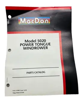 147007 MACDON Power Tongue Windrower Catalog