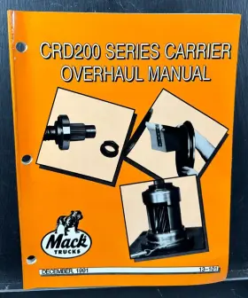 13-101 MACK Carrier Repair Service Manual Book