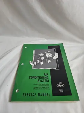 18-902 MACK Air Conditioning Service Manual Pbc
