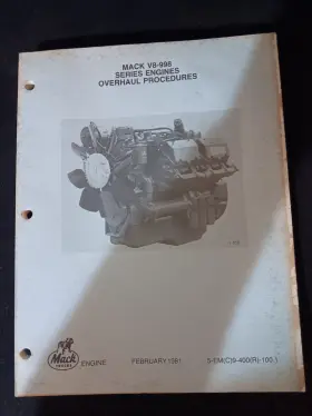 5-EM MACK Engine Procedures Repair Service Manual