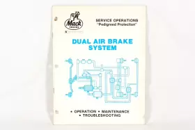 AS049-7M-1182 MACK TRUCKS Service Operations Manual Dual Air #2
