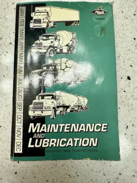 TS49403 MACK TRUCKS Lubrication Diesel