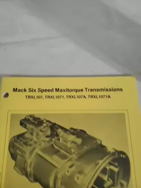 TRXL1071A MACK Transmission Repair Manual #2
