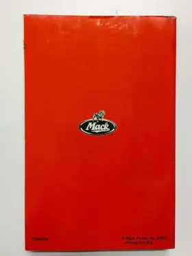 TS494904 MACK Operator Diesel Lubrication Operation Manual #2