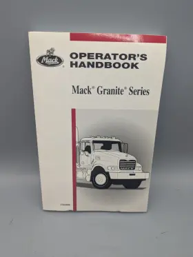 TS84006 MACK Granite Operators Handbook