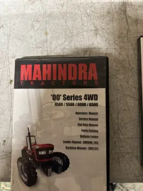 00-4WD MAHINDRA Tractor Service Owners Manuals Cd