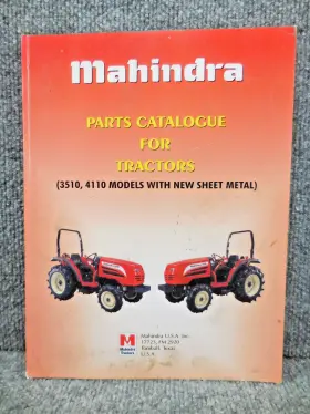 1320-912-003-0 MAHINDRA Tractor Book Catalog Manual