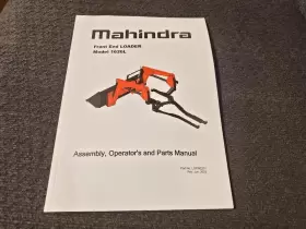 1626L MAHINDRA Front End Loader Manual