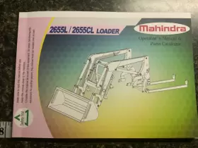 2655CL MAHINDRA Loader Manual Operator