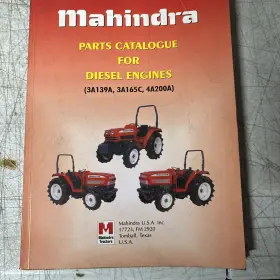 4A200A MAHINDRA Tractor Diesel Engine Catalog