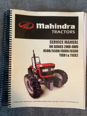 PMSM002WD4WD MAHINDRA Service Manual 5500