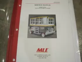 1971SP MAN MATERIAL LIFT ENGINEERING Mle Scissor Service #2