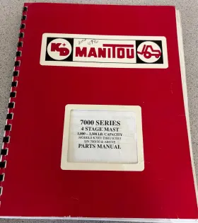 K7001-K7013 MANITOU Mast Manual