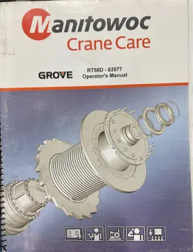 RT58D MANITOWOC Operators Manual