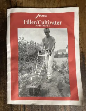 401710 MANTIS Tiller Cultivator Operators Owners Manual