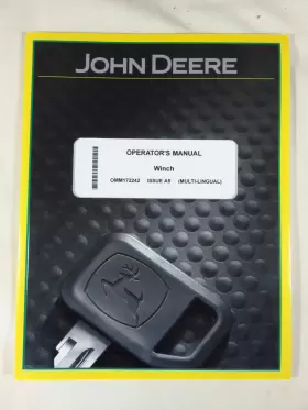 OMM172242 MANUAL Deere Operators Winch