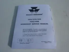 1449217M1 MASSEY FERGUSON Tractor Service Manual