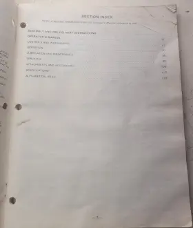 169613713 MASSEY FERGUSON Combine Operator Instruction Manual #2