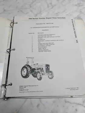 390E MASSEY FERGUSON Mf Tractor Repair Schedule Flat Rate