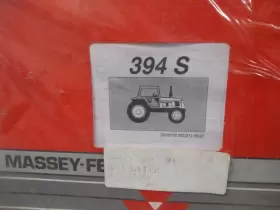 394S MASSEY FERGUSON Tractor Manual Book