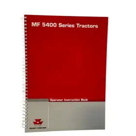 4315780M1 MASSEY FERGUSON Mf Tractors Operator Instruction
