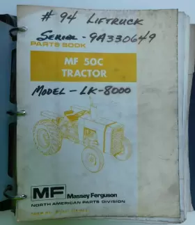 651378M93 MASSEY FERGUSON Tractor Manual Catalog Book Repair