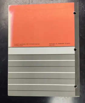 L200 MASSEY FERGUSON Agco Operator Instruction Book #3