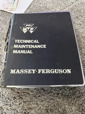 MF410 MASSEY FERGUSON Combine Technical Service Manual First