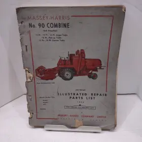 650709M2 MASSEY HARRIS Sp Combine Repair Book Catalog Manual
