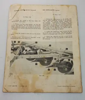 4-FTC43 MCCORMICK Operators Manual Moldboard Plow #2